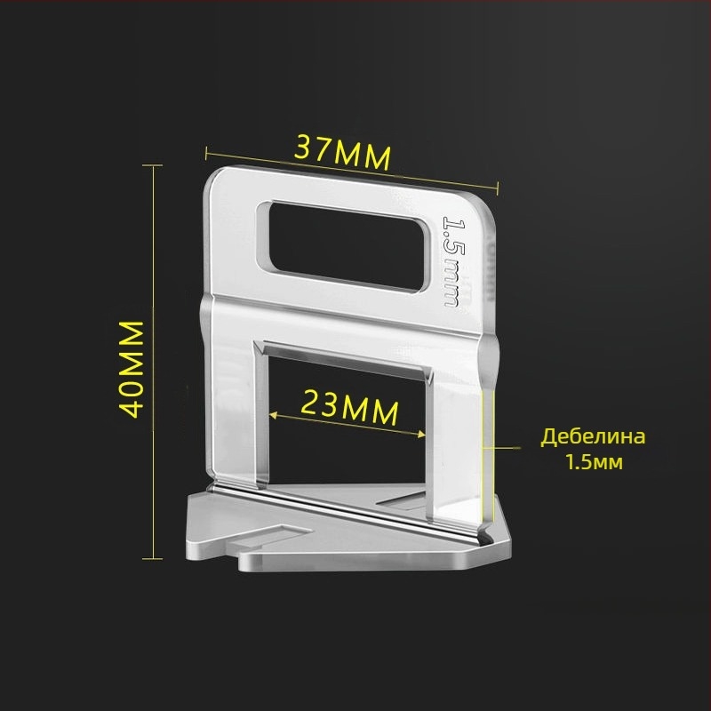 Нивелиращ инструмент за плочки за стени и подове – позициониране и изравняване при монтаж на керамични плочки