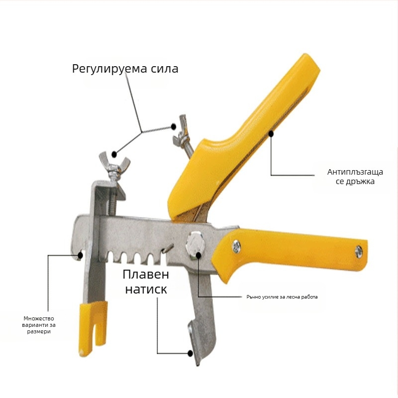 Нивелиращ инструмент за плочки за стени и подове – позициониране и изравняване при монтаж на керамични плочки