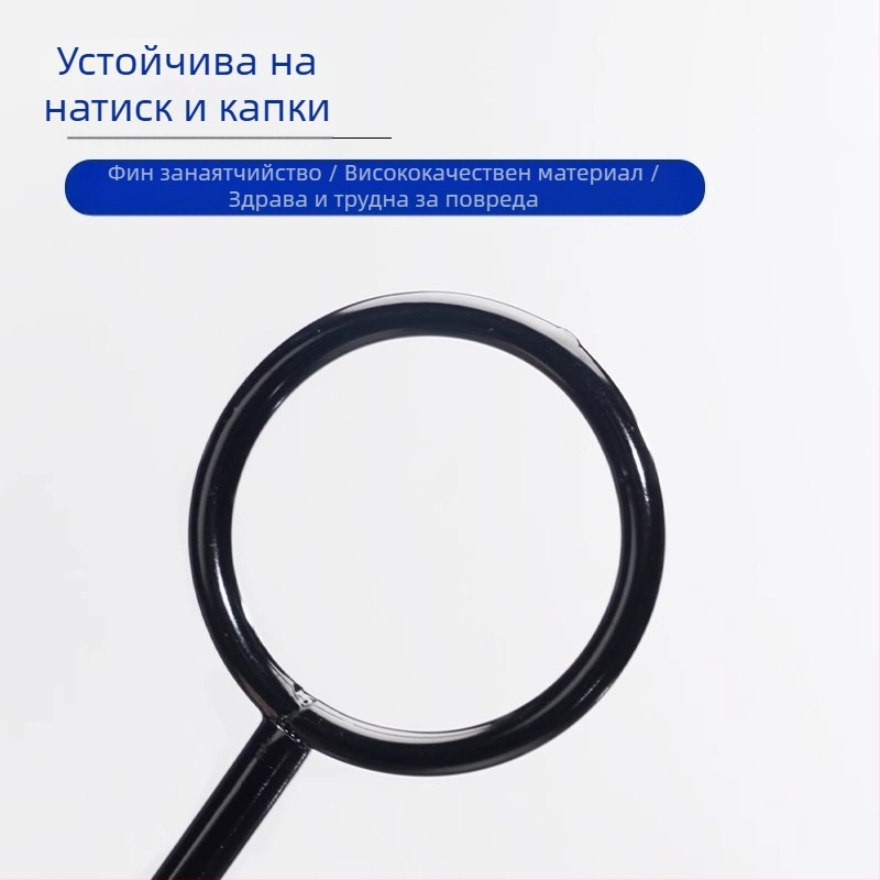 Лабораторен железен статив с пръстен държач за разделителни воронки и поддръжка на нагряваща пръчка за колби
