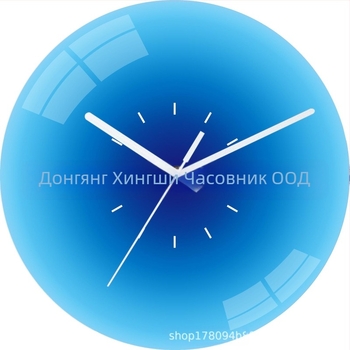 Стeнен часовник с плавно движение на секундата | Star Time модел 03, батерия