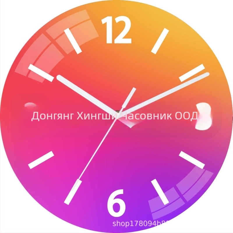 Стeнен часовник с плавно движение на секундата | Star Time модел 03, батерия