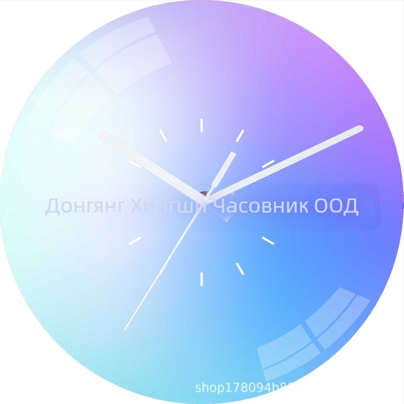 Стeнен часовник с плавно движение на секундата | Star Time модел 03, батерия