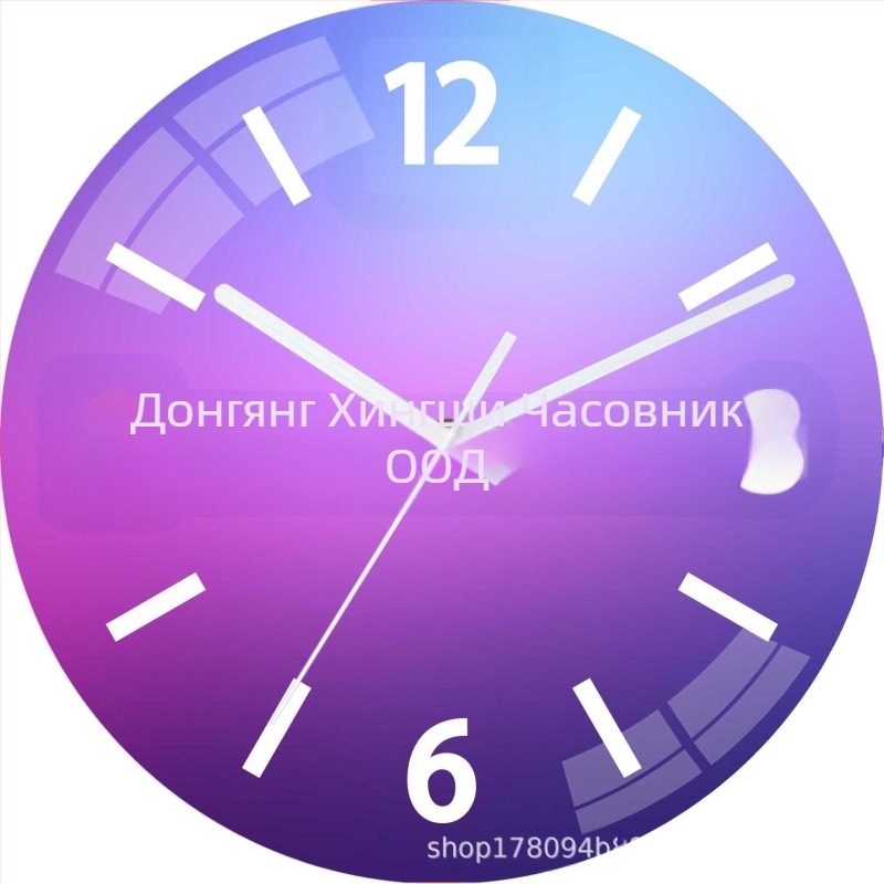 Стeнен часовник с плавно движение на секундата | Star Time модел 03, батерия