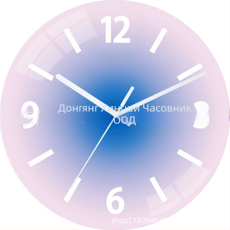 Стeнен часовник с плавно движение на секундата | Star Time модел 03, батерия