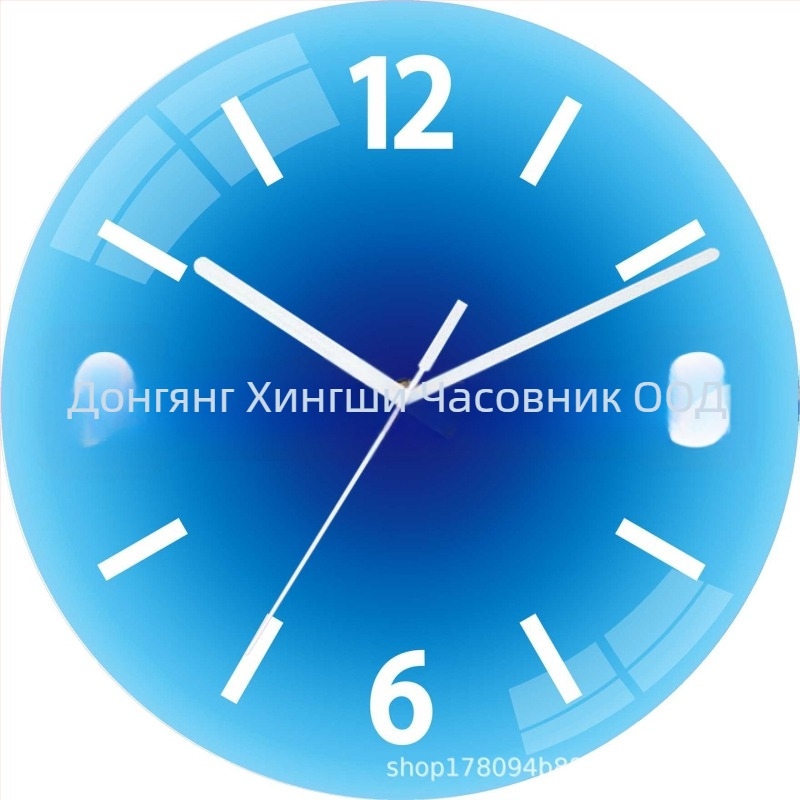 Стeнен часовник с плавно движение на секундата | Star Time модел 03, батерия