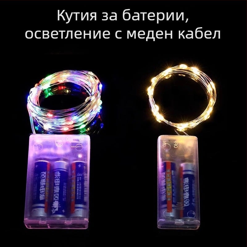 LED лампи за перде с медна тел, 120 светодиода, 3000K топла светлина, IP54, 3000 lm, дистанционно управление, захранване от контакт, празнична украса