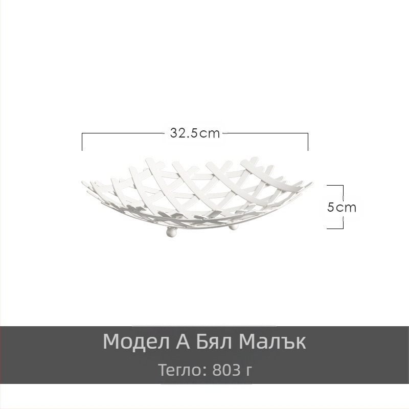 Плодова чиния от неръждаема стомана, модерен дизайн в Nordic стил, лек лукс; Марка Joint Carpenter; Стил: Прост стил; Пускане на пазара: пролет 2020; Качество: Първи клас