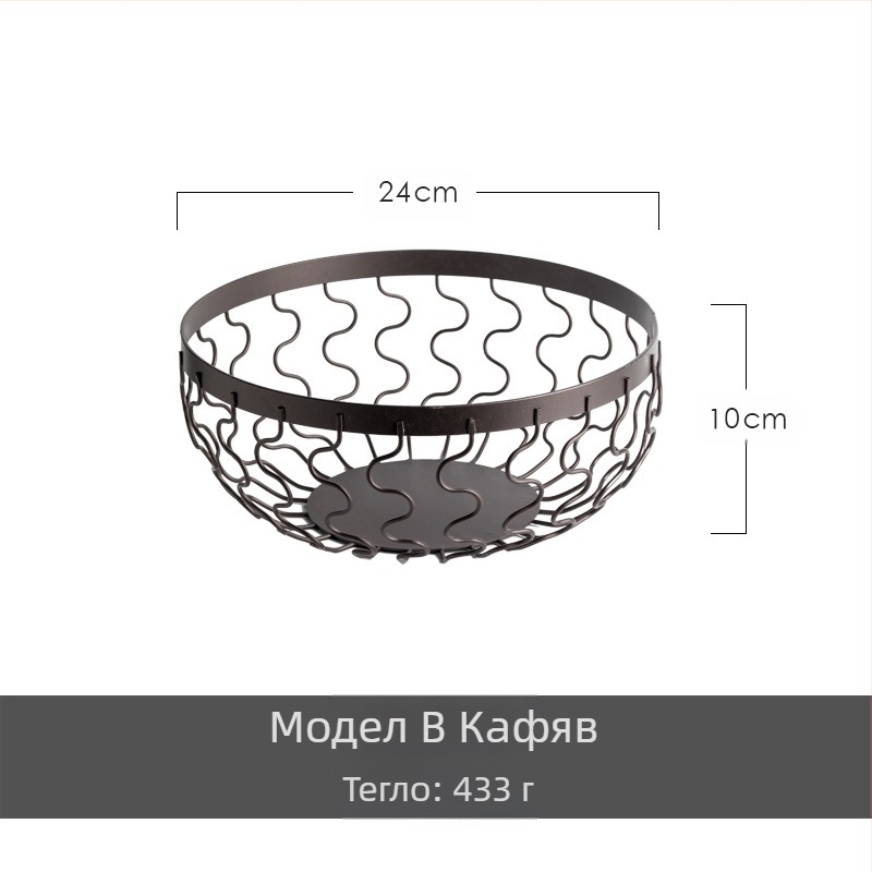 Плодова чиния от неръждаема стомана, модерен дизайн в Nordic стил, лек лукс; Марка Joint Carpenter; Стил: Прост стил; Пускане на пазара: пролет 2020; Качество: Първи клас