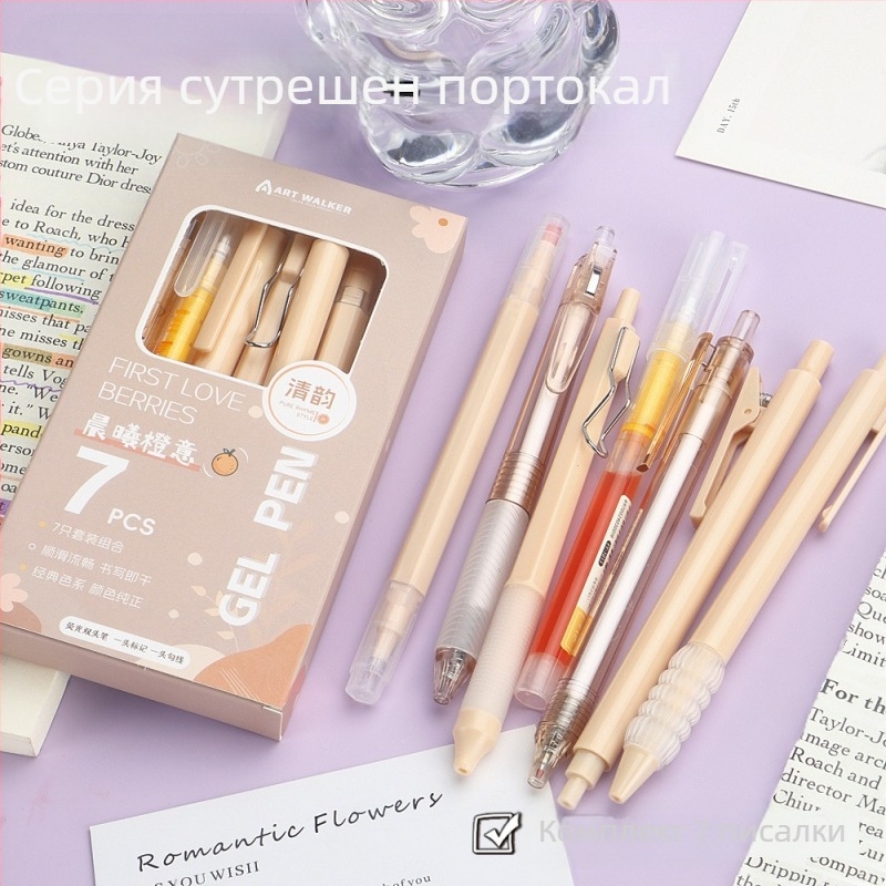 Гел писалка с пластмасов корпус, стоманен връх, неизтриваща