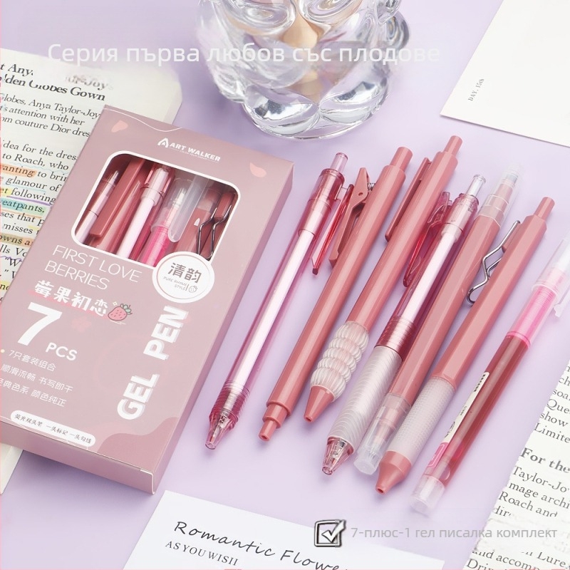 Гел писалка с пластмасов корпус, стоманен връх, неизтриваща