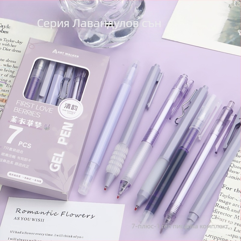 Гел писалка с пластмасов корпус, стоманен връх, неизтриваща