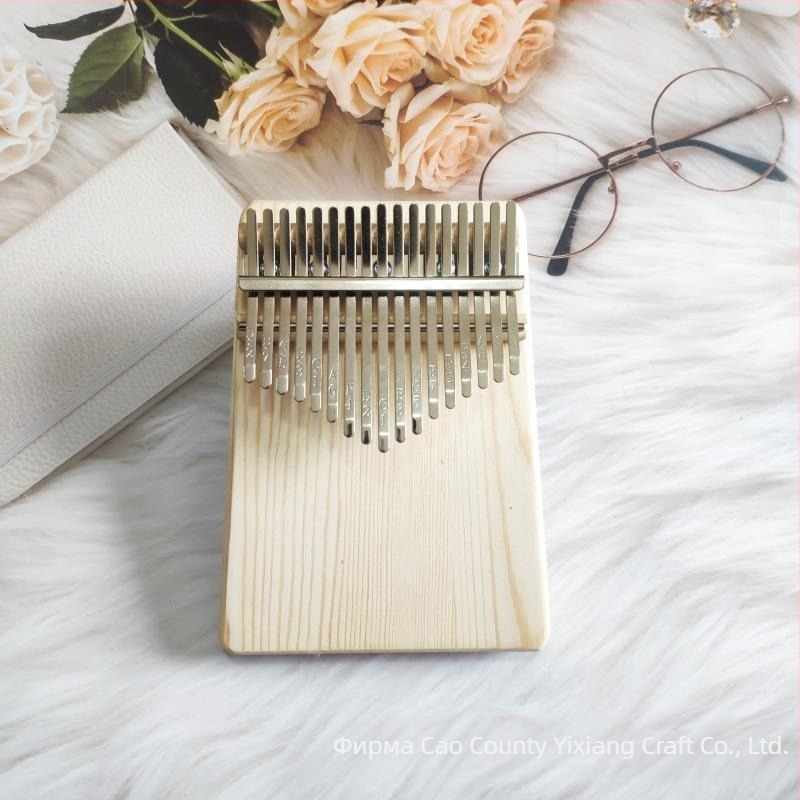 Калимба с 17 тона, портативна пръстова пиано, персонализирана настройка