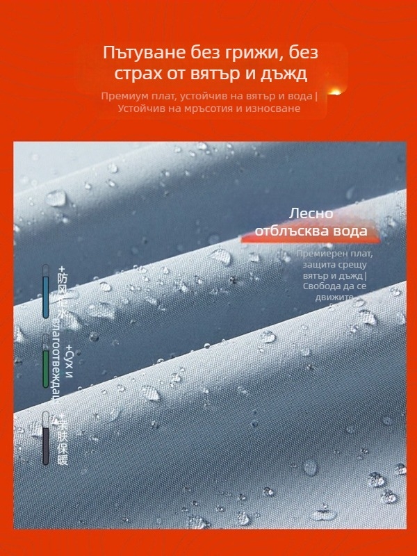 Soft shell яке в стил кардиган – водоустойчиво, ветроустойчиво, дишащо, топло, с качулка; унисекс