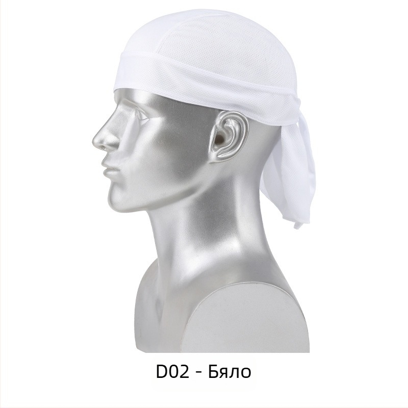 Спортна шапка за колоездене с мрежеста тъкан, абсорбираща пот и дишаща, унисекс за възрастни, за каране