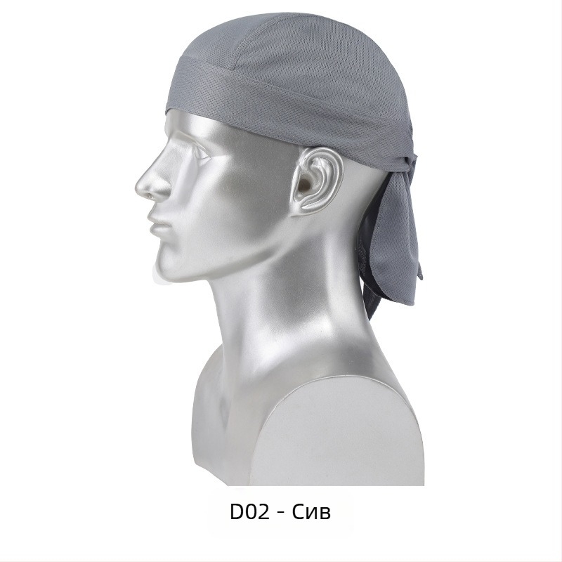 Спортна шапка за колоездене с мрежеста тъкан, абсорбираща пот и дишаща, унисекс за възрастни, за каране