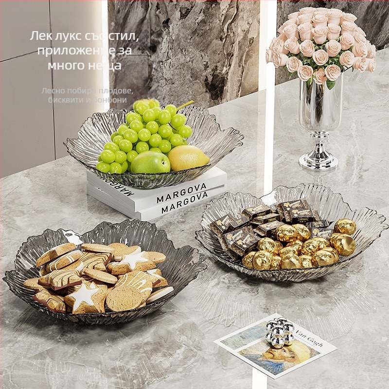 Чиния за плодове Baiyi, пластмасова, Nordic стил, свежа и сладка, лансирана през 2025