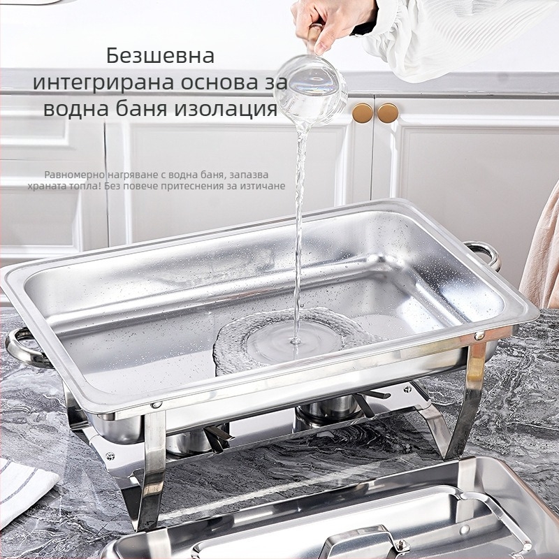 Сгъваема неръждаема стоманена буфетна печка за хотели (Материал: неръждаема стомана; Приложение: хотели/ресторанти/столова; Стил: модерен минимализъм; Персонализация: налична; Ръчно изработено: Не)