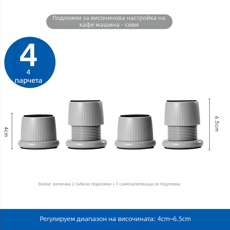 Държач за електронна везна към кафемашина, полирана повърхност, опаковка в тава, 30 бр./кутия, възможност за персонализация