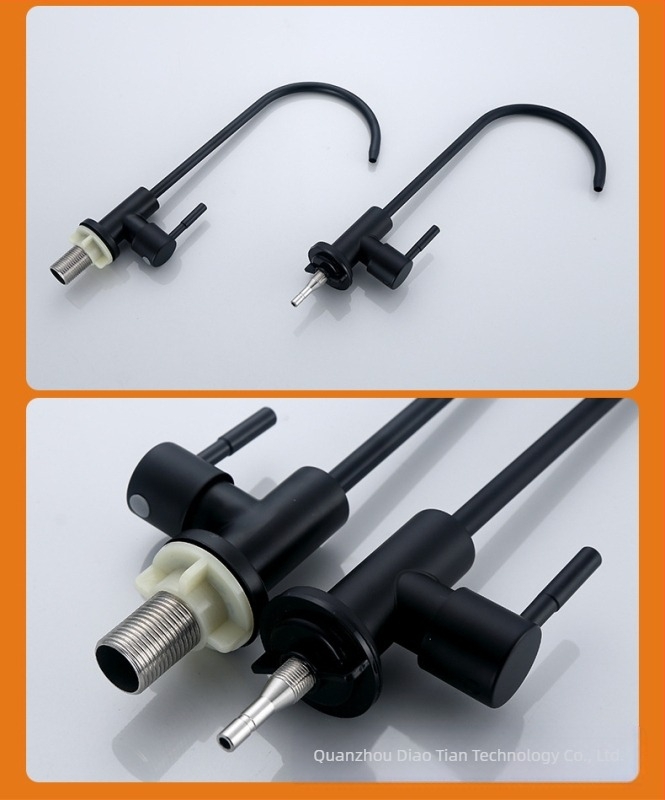 Кухненски кран от неръждаема стомана с керамичен клапан, модел 2P/4P, вертикален монтаж, повърхност с четка, номинално налягане 0.9