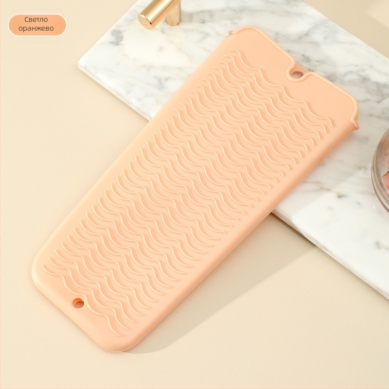 TPR топлоизолационна обвивка за маша за коса и преса за коса, преносим анти-изгарящ предпазен калъф и чанта за съхранение (Марка: Taylor; Произход: Yiwu; Материал: TPR; Приложение: чанта анти-изгаряне за маша)