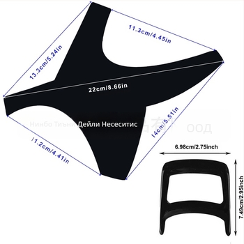 Дъска за оформяне на брада, линия на косата и козе брада – TIANYI, PS материал, лицензиран частен етикет, подходяща за обща публика