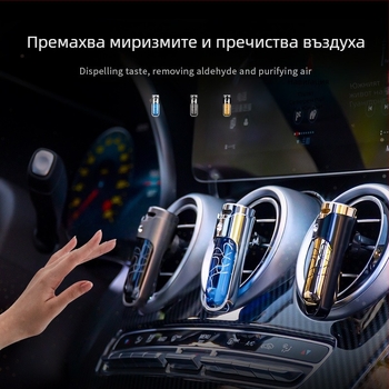 Chi Tian Ароматизатор за автомобилен въздушен отвор - течен тип, друг аромат, монтаж във въздушния отвор, аромат