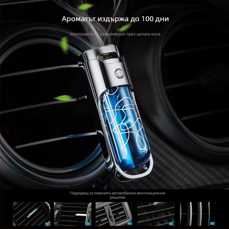 Chi Tian Ароматизатор за автомобилен въздушен отвор - течен тип, друг аромат, монтаж във въздушния отвор, аромат