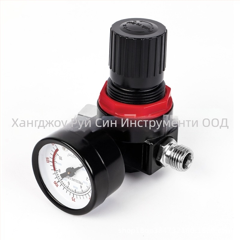 Вакуумен манометър с резба G1/4, диапазон 0–1, точност 0.1