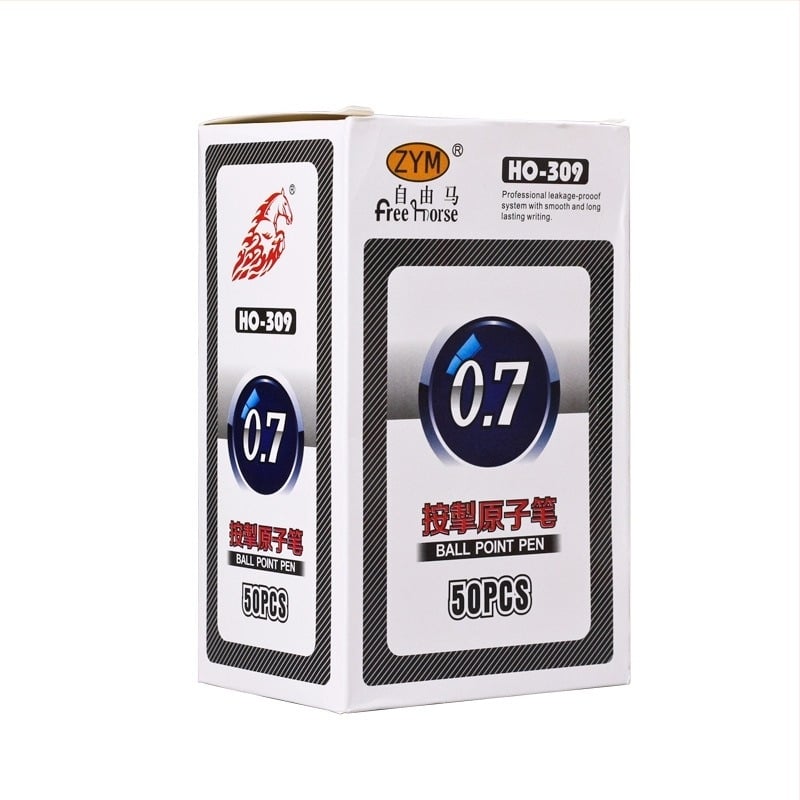 Рефил за натискова писалка, модел 309, маслено мастило, марка Free Horse