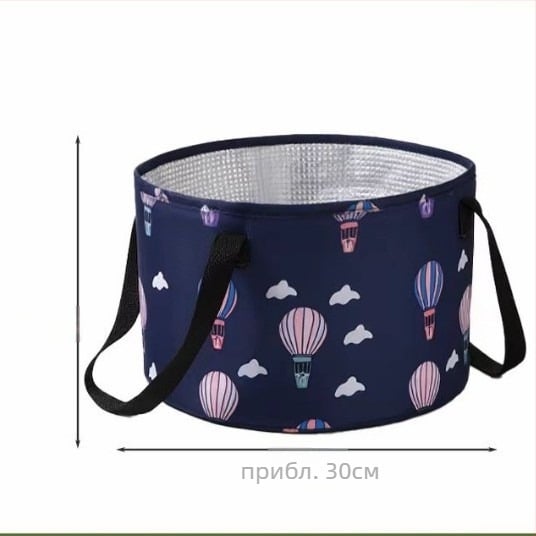 Портативен сгъваем басейн за крака за пътуване — PVC, за потапяне на крака, за възрастни