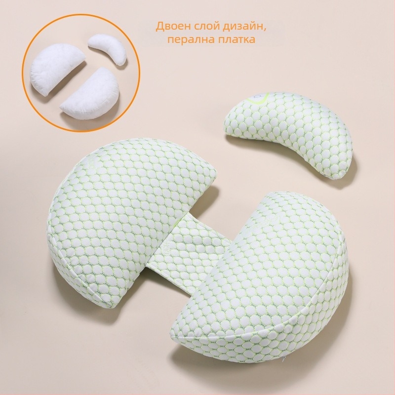 У-образна бременна възглавница с бамбукови влакна, тегло 1.1–1.5 кг, пълнеж: 19022027760