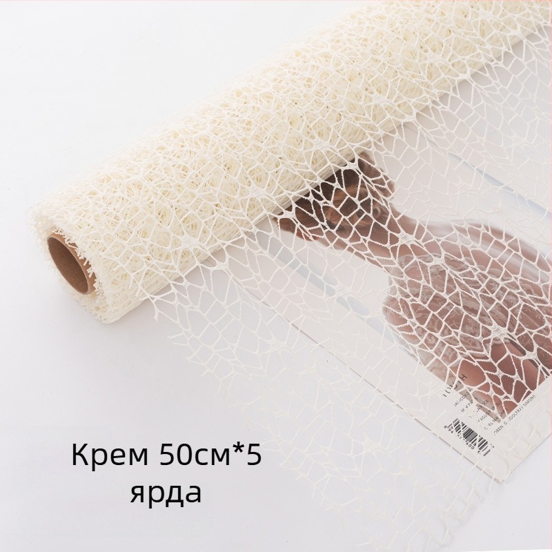 Лента с мрежеста марля за цветя – Flower Habitat, опаковка за продажба, процес: Друг, материал: мрежеста марля