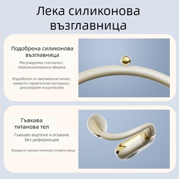 AI превод Bluetooth ушна слушалка Q11 Q22 Q15Pro, Bluetooth 5.3, обхват 10 м, време на работа 4–8 ч, цифров дисплей