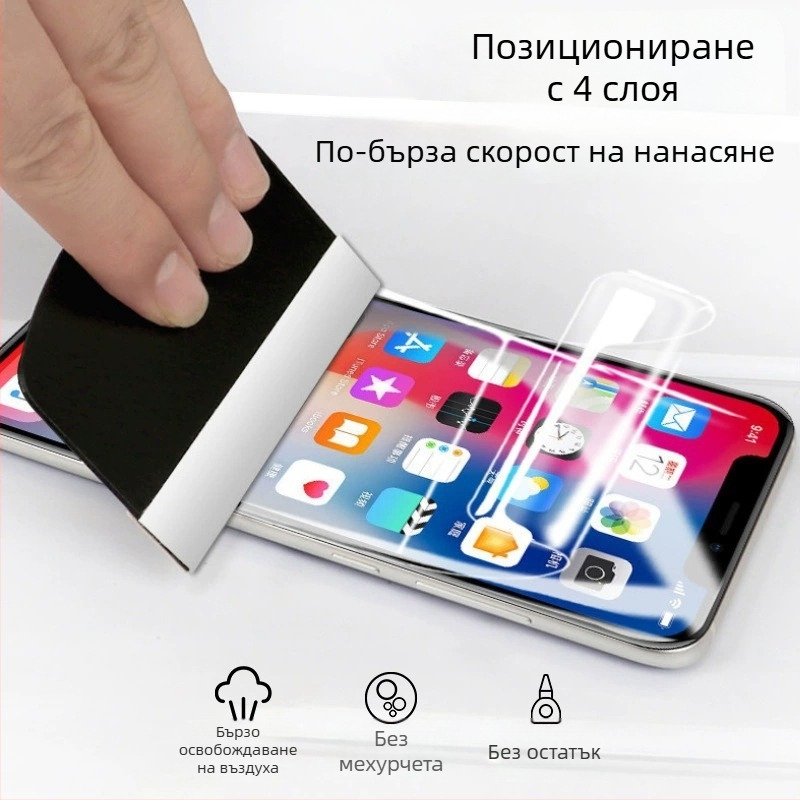 Защита за екрана на телефон PET преден филм, HD яснота