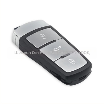 Дистанционен ключ за автомобил Volkswagen, 3 бутона, 433 MHz, ID46 чип, ABS корпус