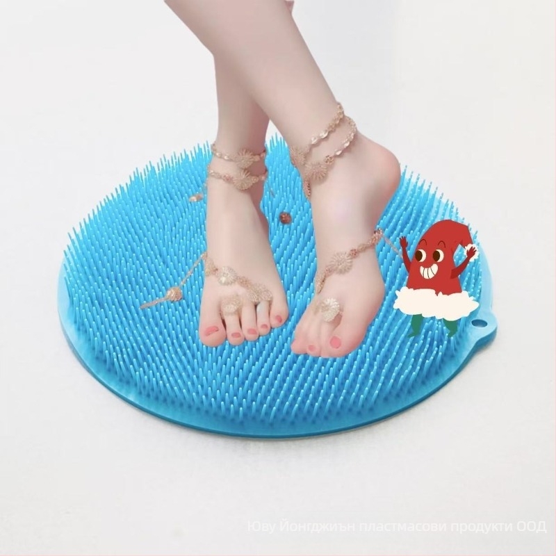 Душ мат за скраб на гръб и крака - ТПР материал, универсален, модел 012, персонализирана обработка