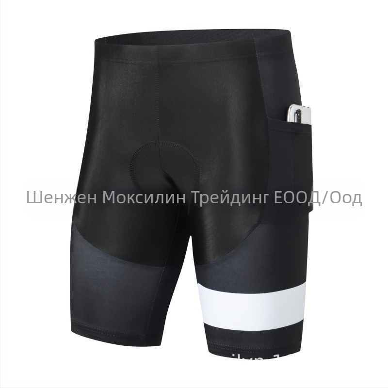 Колоездачни къси панталони с силиконова подложка, влагоотвеждащи, летни, унисекс за каране