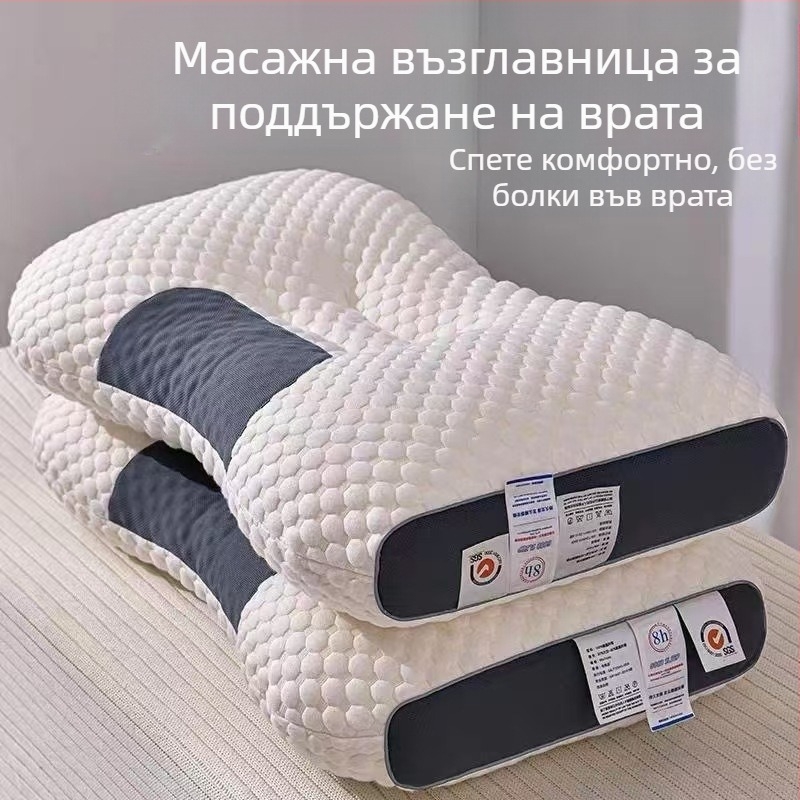 Воден куб Spa възглавница със сърцевина за дълбок сън, миеща се, опора за шията, домашна употреба, единична възглавница
