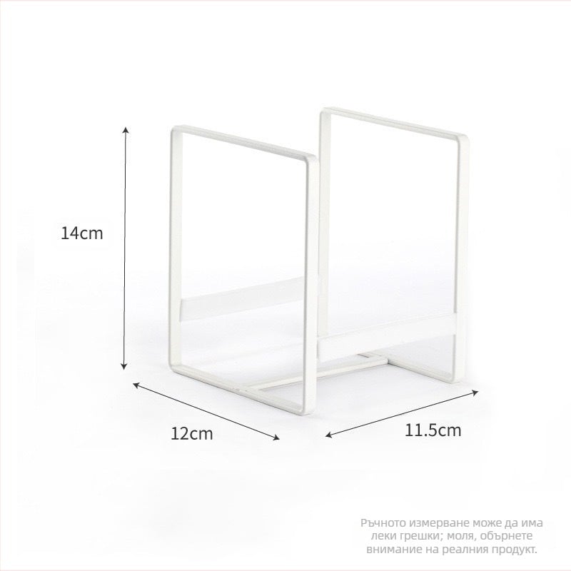 Дренажна поставка за чинии – Железна тел, модерен стил, сушене и съхранение в кухнята, въведена през 2024 г.