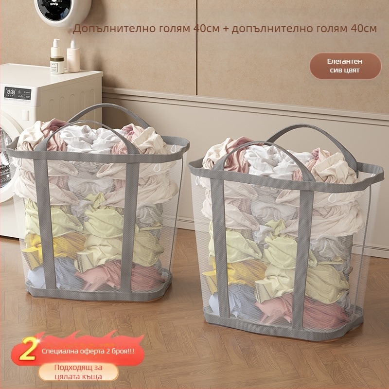 Стенен кош за пране с голям капацитет, сгъваем, Jiang xu