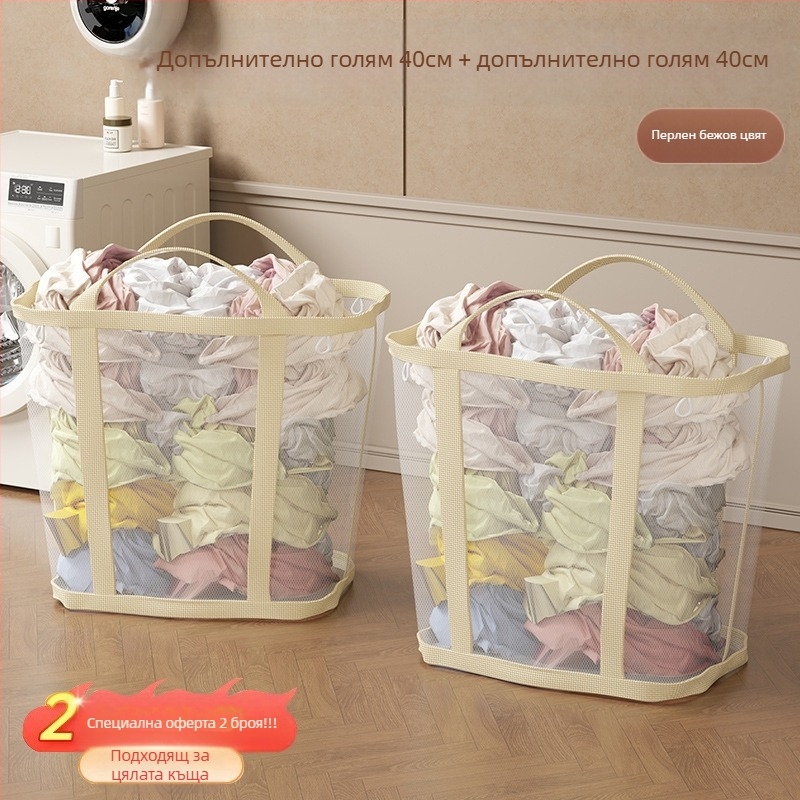 Стенен кош за пране с голям капацитет, сгъваем, Jiang xu