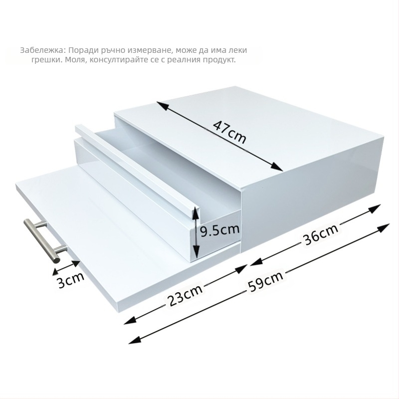 Кухненски издърпващ се лотък за микровълнова печка — платка за плот, телескопичен монтаж, прост и модерен стил (Материал: въглеродна стомана; Модел: платка за чекмедже към микровълнова; Обработка: по чертежи)
