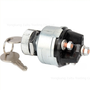 Go-Kart превключвател за запалване, 3 позиции OFF/RUN/MOMENTARY, универсален, стартерен превключвател с ключ