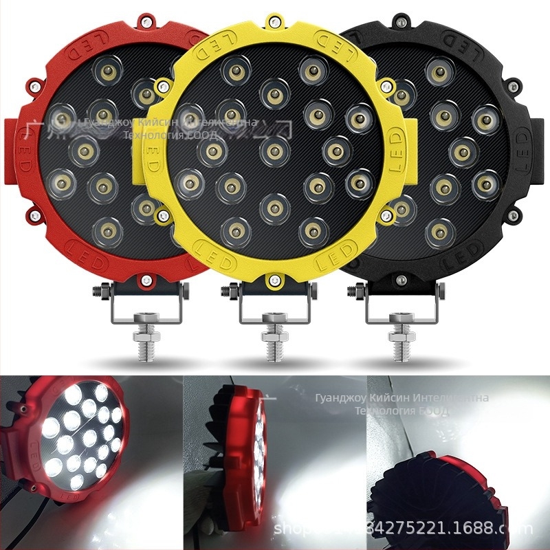 Off-road LED таванна светлина за автомобил, 51W, 3030 LED, 9-36V, 4800LM, 6000K