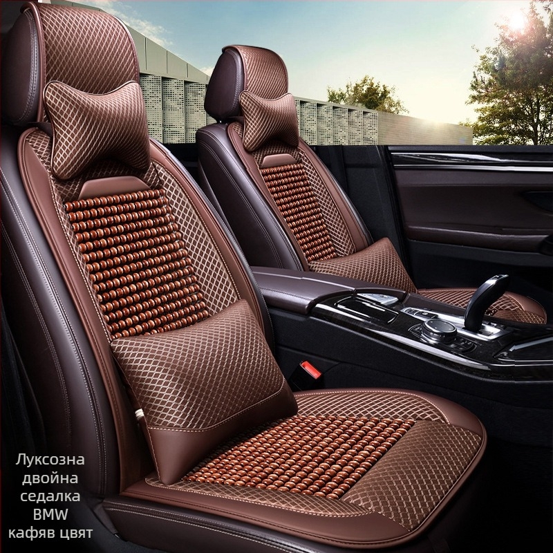 Единична ленена възглавница с пълнеж от памук, марка 007; приемаме поръчки за смесени партиди