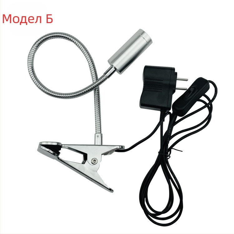 LED клип прожектор с алуминиев корпус, 5W–12W, CRI 80–89, ≤36V, бутонен превключвател