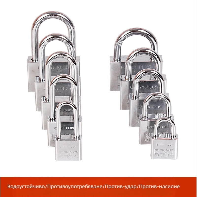 Катинар за врата, против кражба, катинар с правоотварящ се механизъм, материал: Друг, марка: Друг, стил: Друг