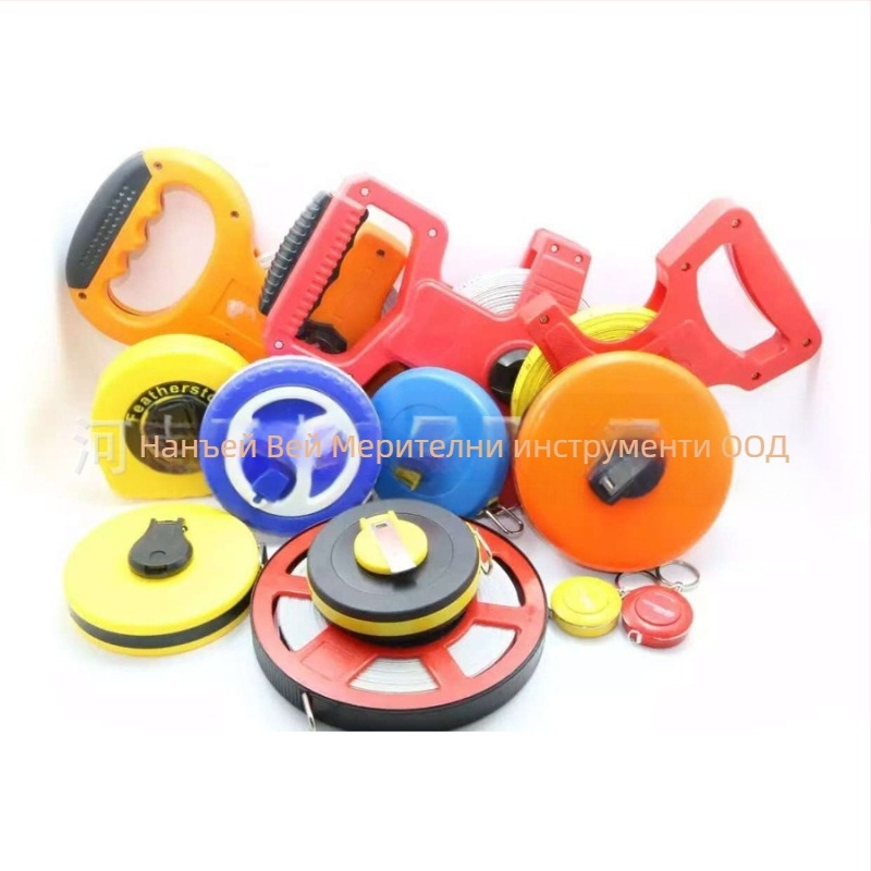 Измервателна лента от фибростъкло с мека кутия, 10/15/20/30 м