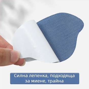 Самозалепващ протектор за петата на спортни обувки – против износване, ремонт на дупки, подходящ за спортни и работни обувки през всички сезони