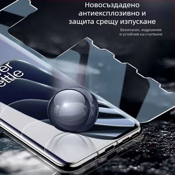 OnePlus Ace3 Pro Предно защитно фолио - хидрогел/мек филм, антиотпечатък, съвместимо с OnePlus